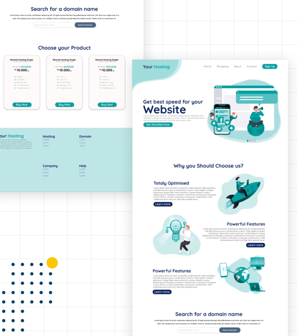 Web Hosting Plan & Pricing